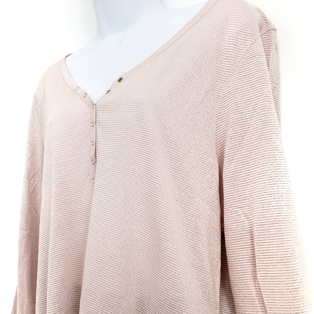 NEW Westbound Pink w/Silver Pinstripe Size XL